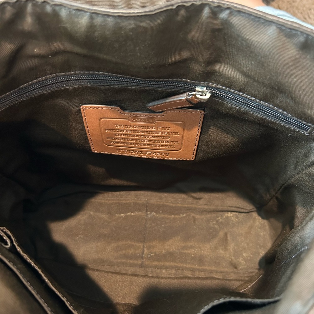 Coach messengers tan bag 74386 - Picture 7 of 7